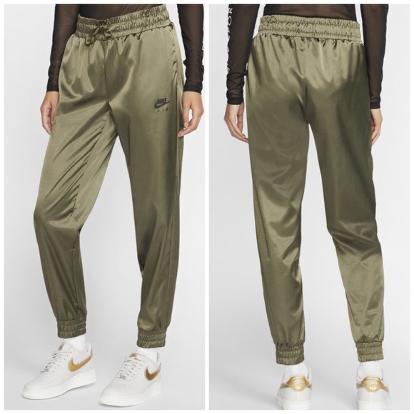 Nike Air Satin Track Jogger Pants M Nwt 